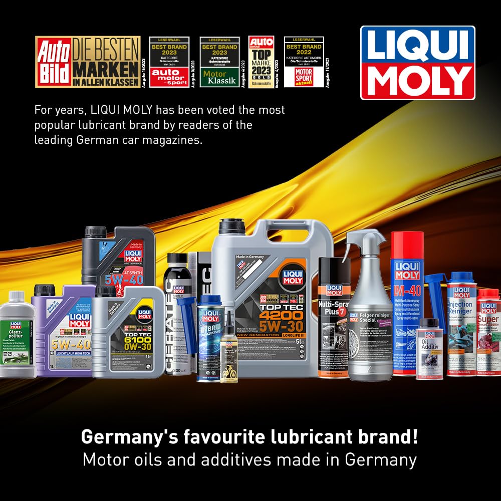 LIQUI MOLY Super Leichtlauf 10W-40 | 5 L | Synthesis technology motor oil | SKU: 9505