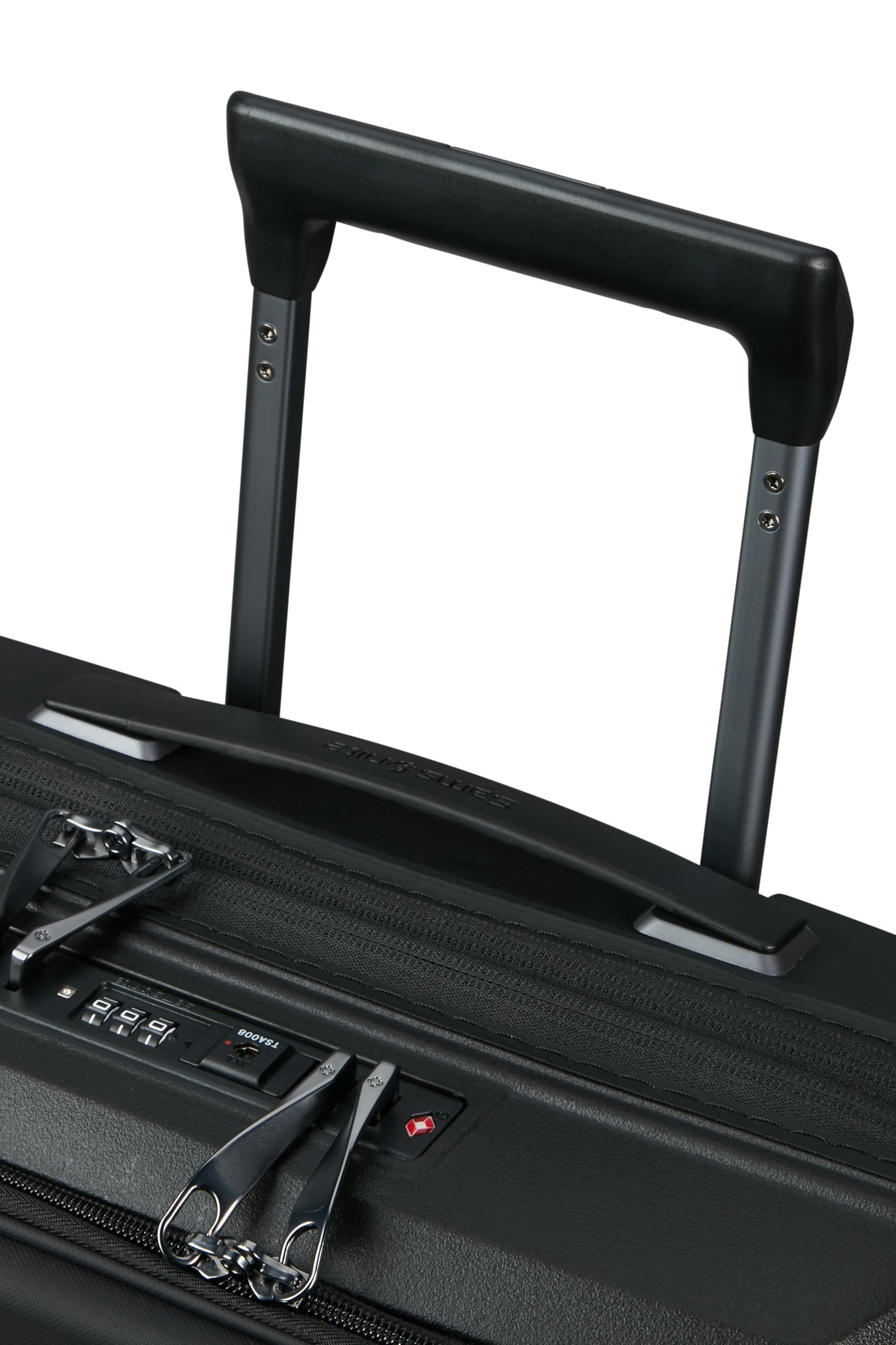 Samsonite Intuo - Spinner M, Expandable Suitcase, 69 cm, 79/87 l, Black (Black)