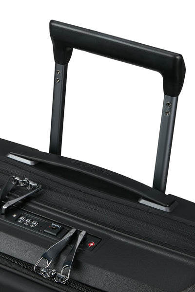 Samsonite Intuo - Spinner M, Expandable Suitcase, 69 cm, 79/87 l, Black (Black)