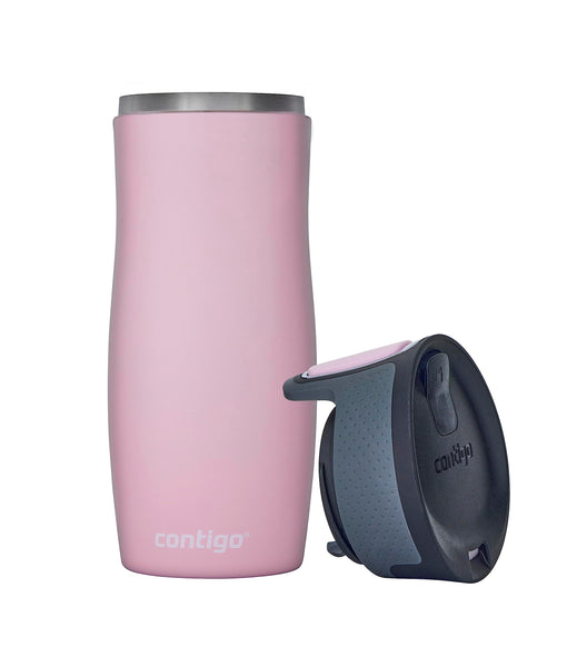 Contigo West Loop Autoseal Travel Mug, Stainless Steel Thermal Mug, Vacuum Flask, Leakproof Tumbler, Coffee Mug with BPA Easy-Clean Lid