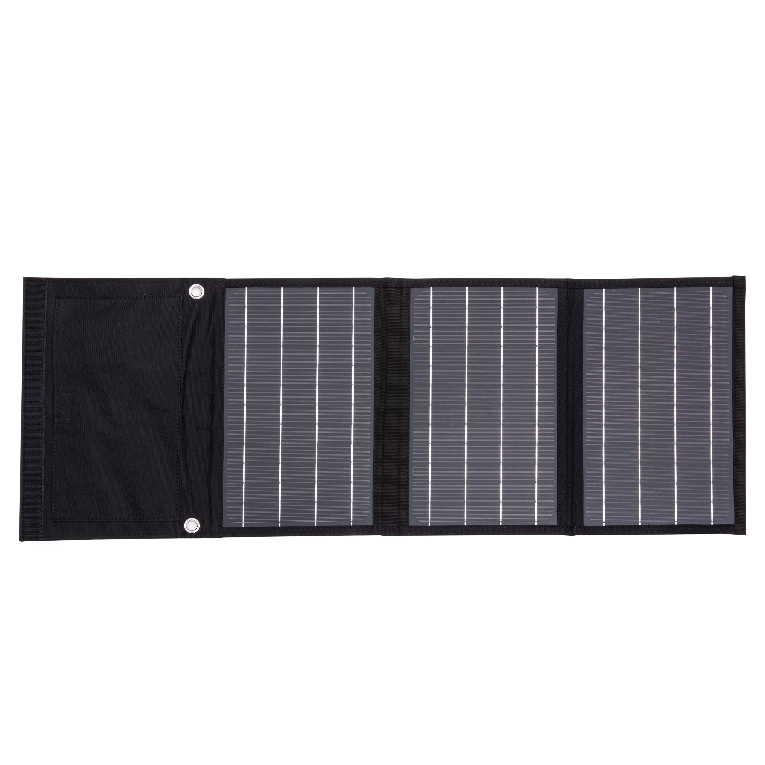 Technaxx 21W Solar Charger with USB for Phone, Powerbank, Tablet, etc. - Perfect for Traveling, Camping and Outdoor - Solar Panel Charging Case TX-207