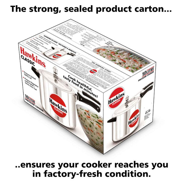 Hawkins Classic Pressure Cookers (10 Litre)