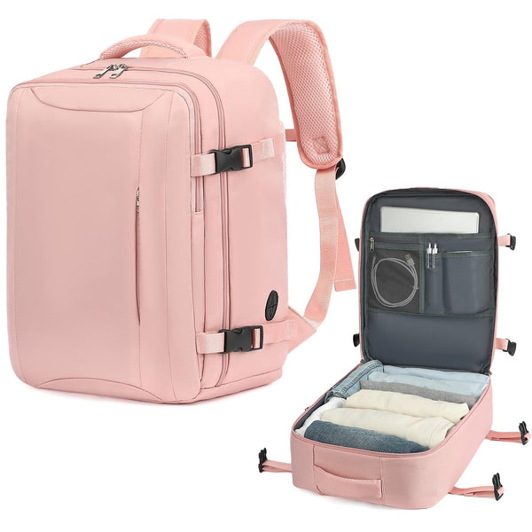 Cabin Bag 45x36x20 for New Easyjet, Underseat Cabin Luggage Bags Carry on Travel Backpack Cabin Size for Airplanes, 30L Hand Luggage Suitcase Water Resistant Laptop Backpacks Black