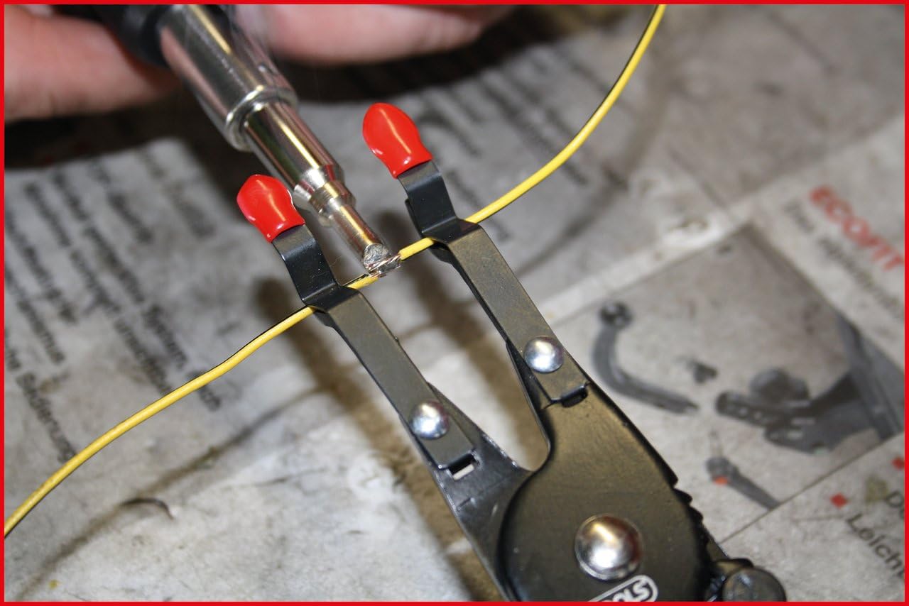 KS Tools 115.1052 Soldering Wire Holding Plier 78mm