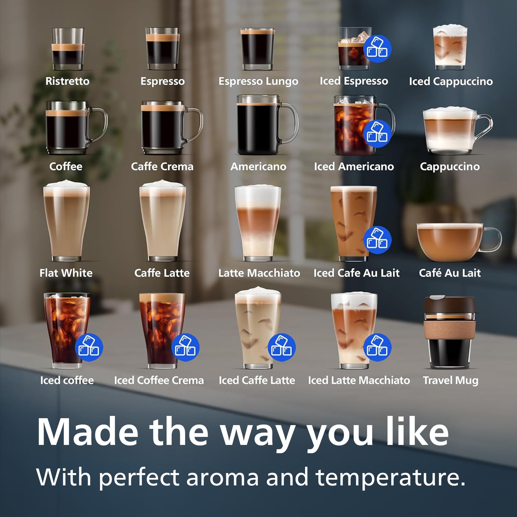 PHILIPS 5400 Series Bean to Cup Coffee Machine – 12 Coffee Varieties, LatteGo Milk Frother, Fastest-to-Clean, Ceramic Grinder, Fully Automatic Espresso & Cappuccino maker – Black, Silver (EP5446/70)