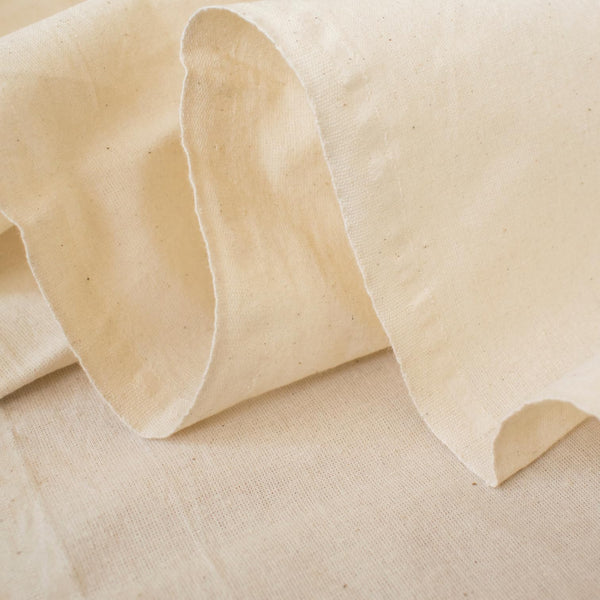 100% Natural Calico Cotton Unbleached Crafting Fabric - Medium Weight - 160CM Extra Wide - 10 Metre