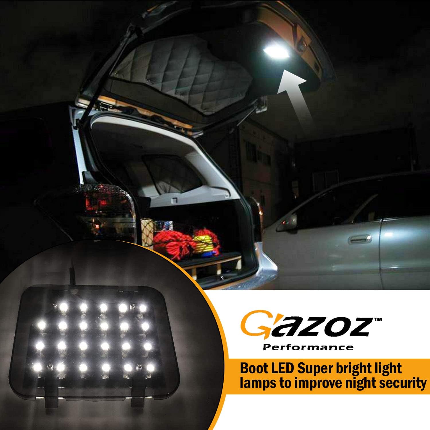 Rear Trunk Boot LED Super Bright Light Lamp Compatible With 2012 2013 2014 2015 2016 2017 2018 Forester SJ XT - Trunk Cargo Area Light - LED Luggage Compartment Light