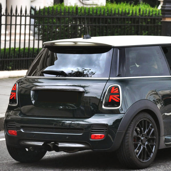 VLAND LED Rear Lights Compatible with Mini Cooper R56 R57 R58 R59 2007-2013, w/Startup Dynamic Display & Sequential Turn Indicator, 1 Set (Red)