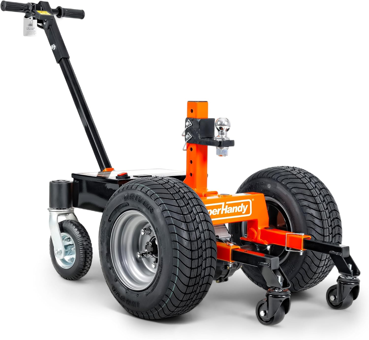 SuperHandy Electric Dolly - Super-Duty 7500lbs Max Weight, 5500lbs for Boats, 1100lbs Tongue Weight, All-Terrain Wheels for RVs, Toy Haulers, Car Trailers, and Campers