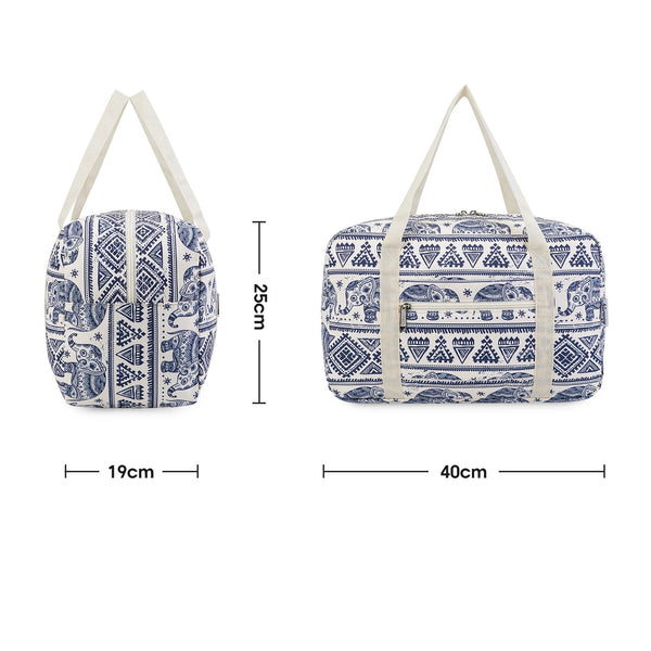 for Ryanair Airlines Cabin Bag 40x20x25 Underseat Foldable Travel Duffel Bag Holdall Tote Carry on Hand Luggage Overnight for Women and Men 20L (Black)