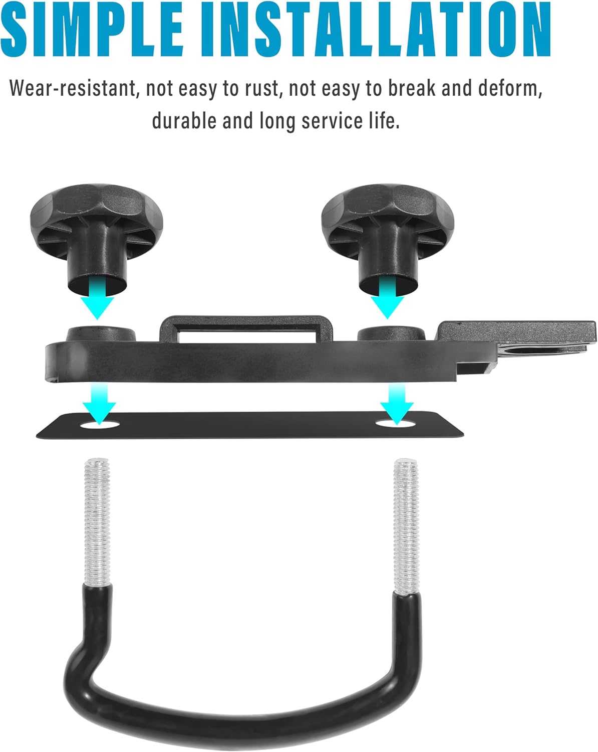 Flaconi Car Roof Rack Clamps,Roof Brackets,Roof Rack Accessories,Roof Rack Brackets,Roof Rack Mounting Hardware,Roof Rack Mount,Sportrack Roof Rack,Universal Roof Rack U-bolt