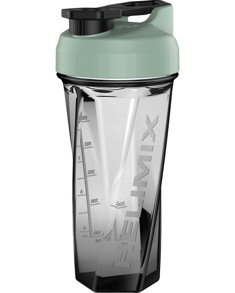 Helimix 2.0 Vortex Blender Shaker Bottle 828 ml - No Blending Ball or Whisk - USA Made - Portable Pre Workout Whey Protein Drink Cup - Mixes Cocktails Smoothies Shakes - Top Rack Safe