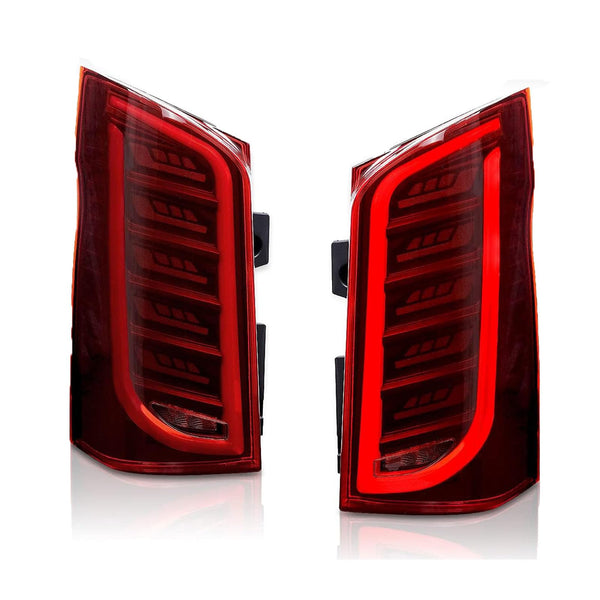 Archaic LED Rear Lights Compatible with V-Class Vito W447 V250 3rd Gen EQV 2016-2023, with Sequential Turn Signal,Animation DRL,For LED Version