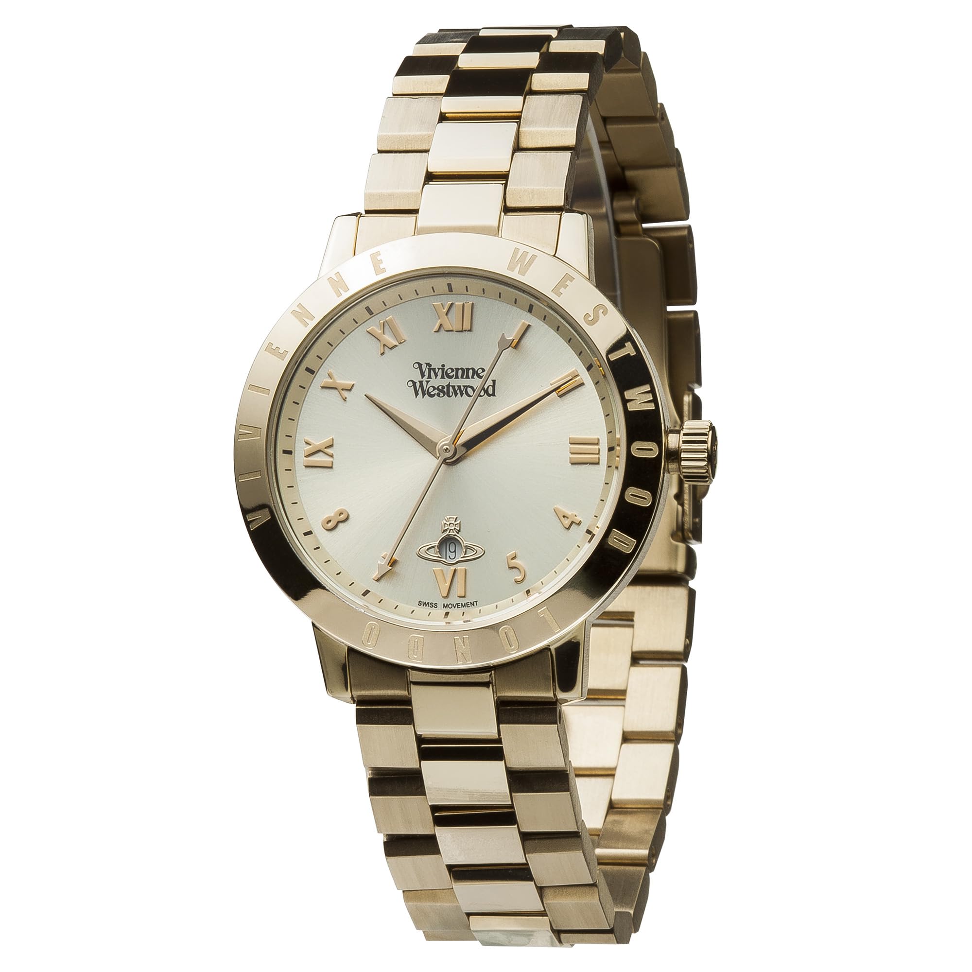 Vivienne Westwood Bloomsbury Women's Quartz Watch with Analogue Display and Stainless Steel Bracelet