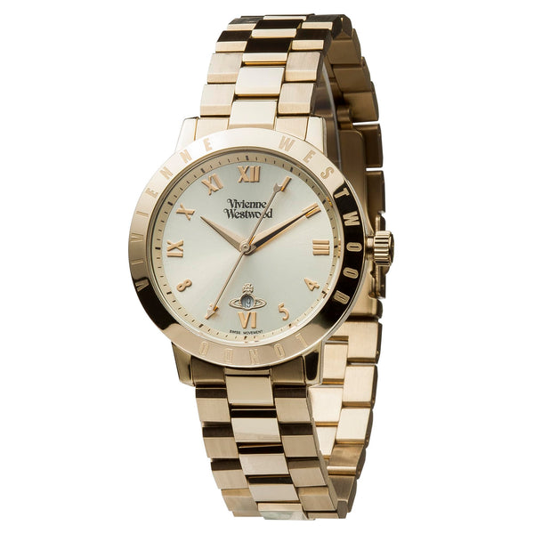 Vivienne Westwood Bloomsbury Women's Quartz Watch with Analogue Display and Stainless Steel Bracelet