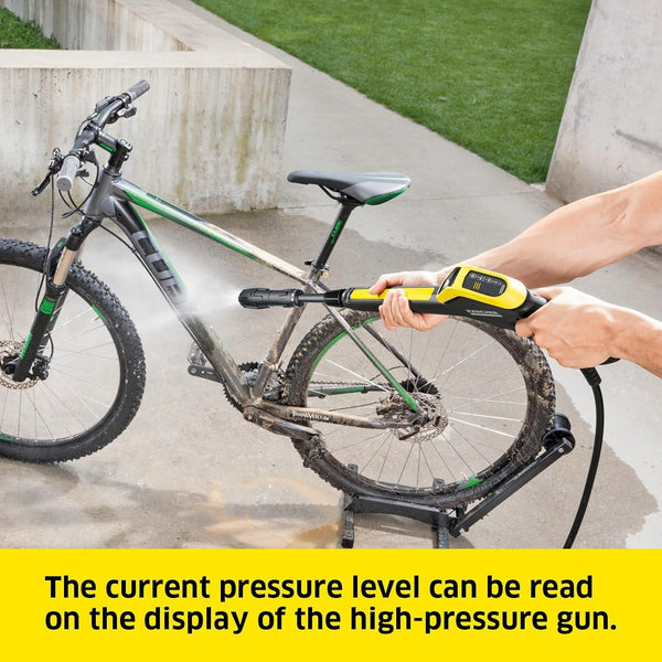 Kärcher K 4 Power Control Flex Pressure Washer, Pressure: max. 130 bar, Flow Rate: 420 l/h, Area Coverage: 30 m²/h, Water Filter, Weight: 11.5 kg, High-Pressure Flex Hose, Dirt Blaster, Spray Lance