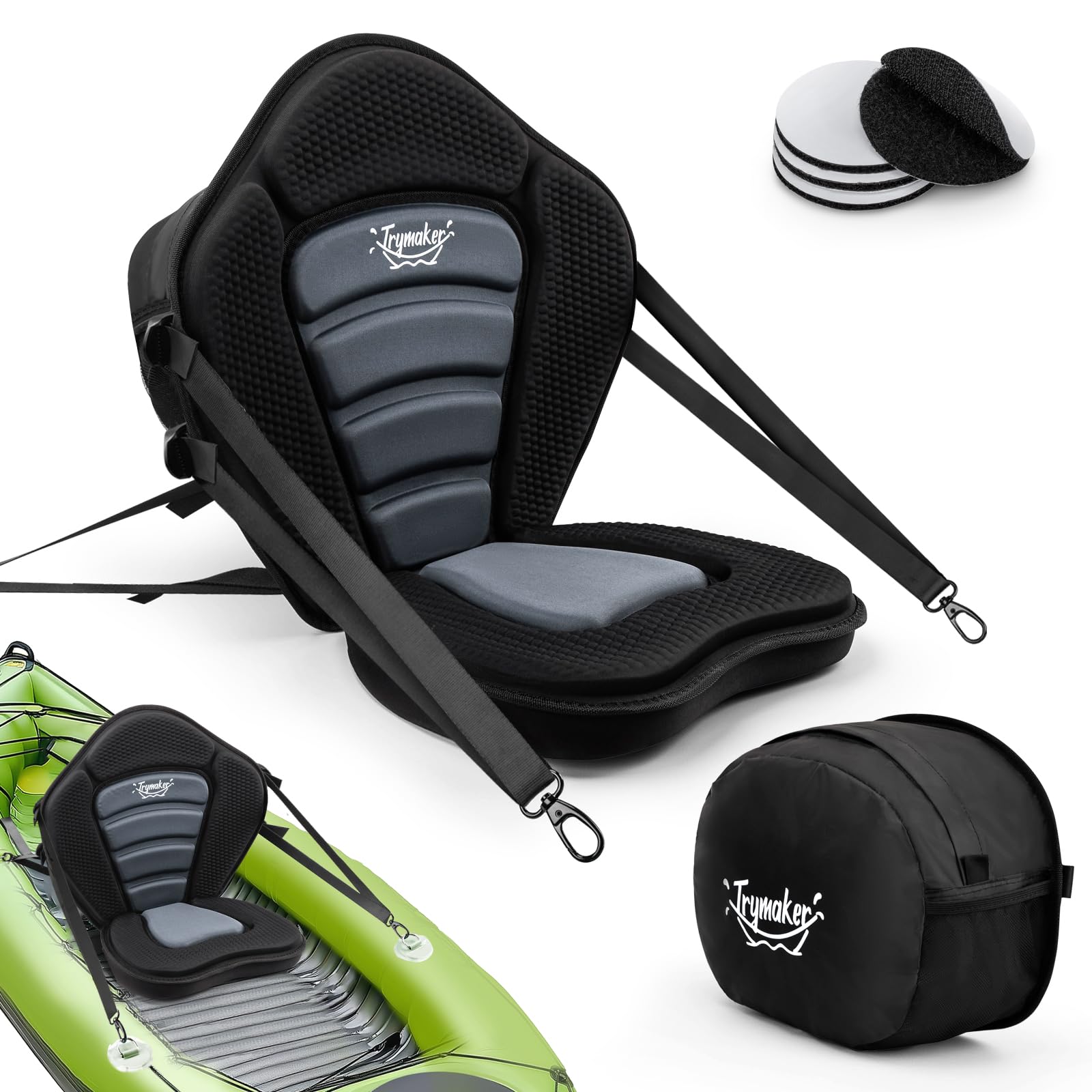 Trymaker Paddle Board Seat, Universal Kayak Seats for Paddleboard, Adjustable Sup Seat Paddle Board Seat