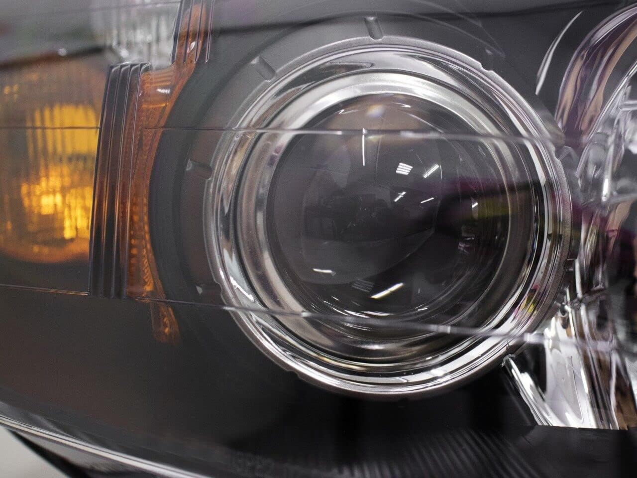 GAZOZ PERFORMANCE Exterior Accessories - Projector Headlights Headlamps Amber Corner Compatible with 2004-05-06~2009 Honda S2000 AP2