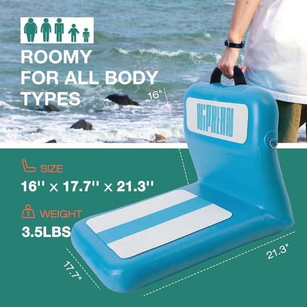 Niphean Inflatable Paddle Board with Stable Wing and Durable SUP Accessories, 10' Stand up Paddle Boards for Adults & Youth, Idea for Stand up Paddleboarding Beginner, Versatile Yoga Paddle Board