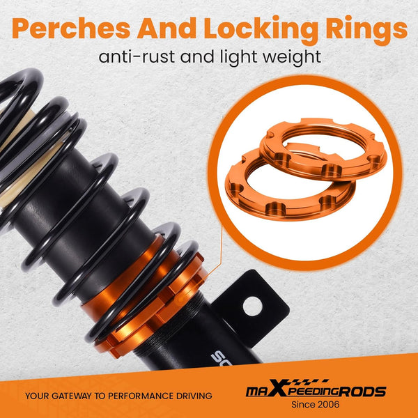 maXpeedingrods Coilover Suspension Kit Lowering for Ford Focus MK2 ST 225 2005-2012 Shock Strut Spring