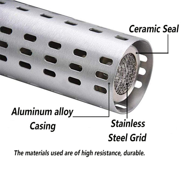 ipalmay Fast Electric Fire Starter,Lump Charcoal Starter,Barbeque & Stove Lighter, 2000W Rapid Heating Air Ignites Charcoal in 60 Seconds,Silver White