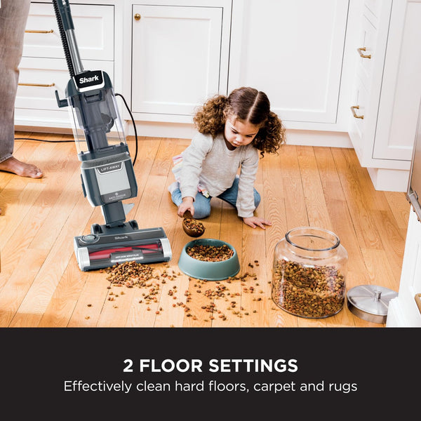 Shark Corded Upright Vacuum Cleaner 1.1L with Anti Hair Wrap Technology, Pet Model, LED, Lift-Away, Anti-Allergen, 8m Cord, 750W, 3 Attachments inc Pet Tool, Green, NZ691UKT