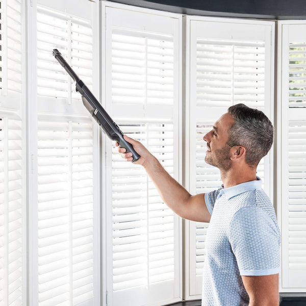 Shark WandVac 2.0 Cordless Handheld Vacuum Cleaner, Small & Lightweight, Powerful Suction Handheld Vacuum with Boost Mode, Pet and Duster/Crevice Tools, 15 Mins Run-Time, Charging Base, Blue WV270UK