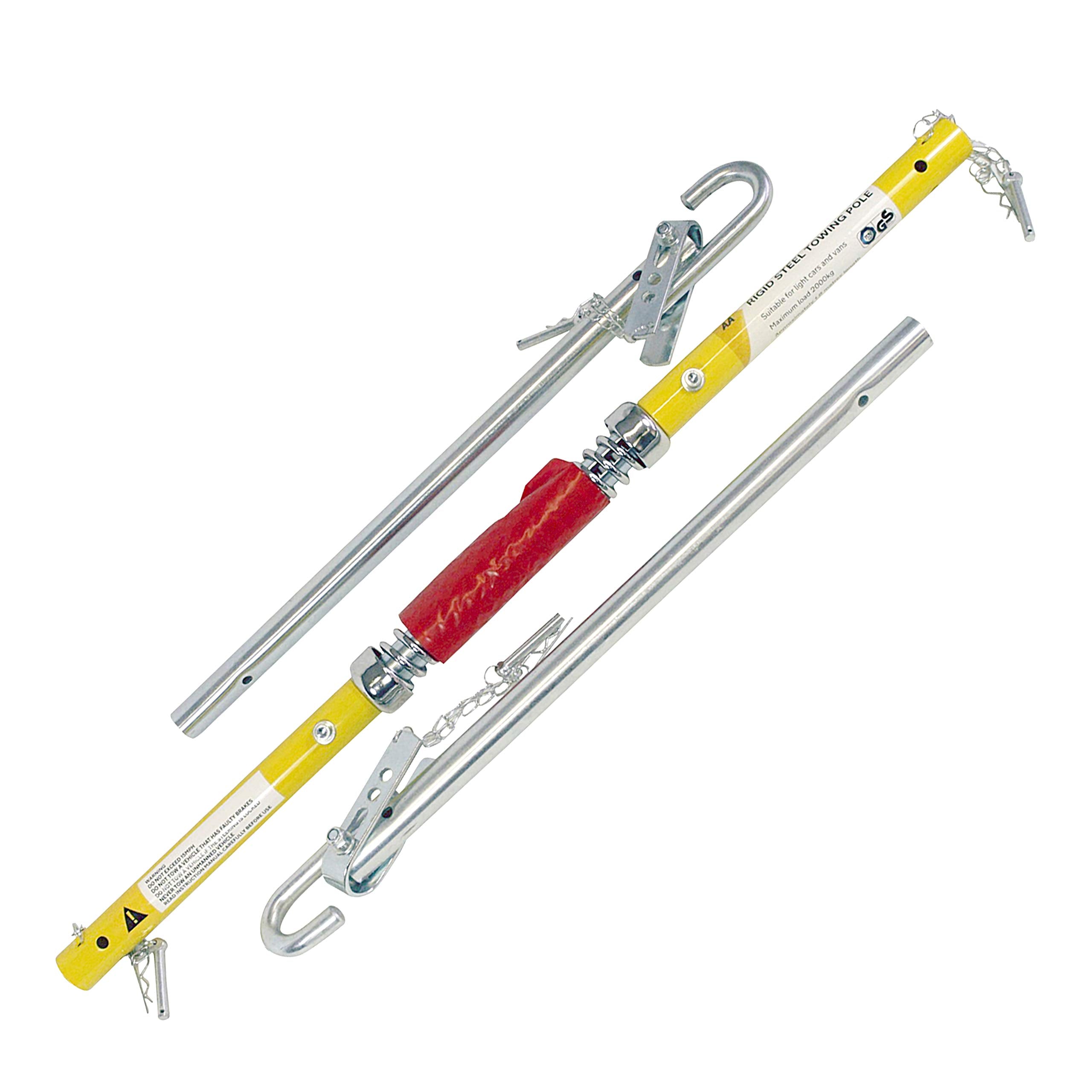 AA 2T 3.5 m Tow Rope AA6189 – Yellow Strap-Style Towing Belt for Car Breakdowns Other Vehicles up to 2 Tonnes