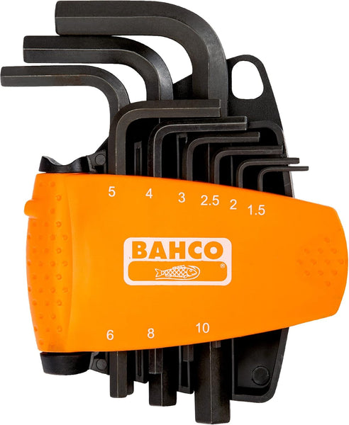 Bahco BE-9578 Hexagon Offset Screwdriver Set, Black/Orange