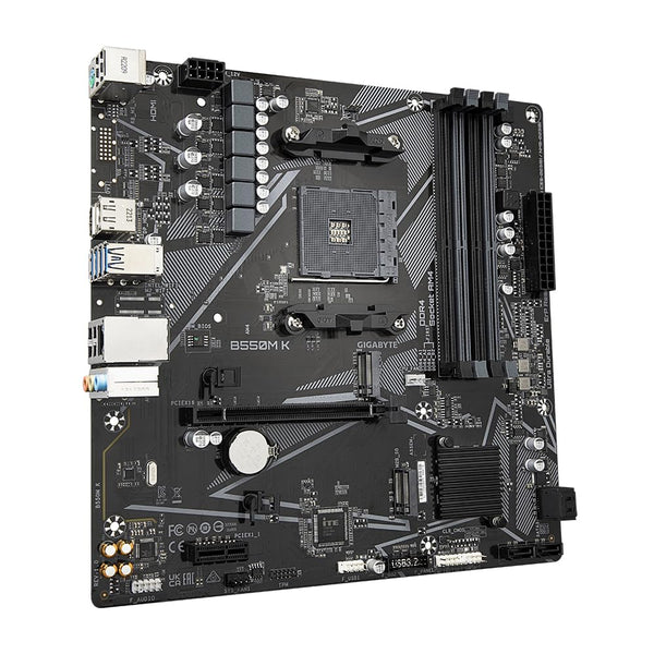 Gigabyte B550 AORUS ELITE V2 Motherboard - Supports AMD Ryzen 5000 Series AM4 CPUs, 12+2 Phases Digital Twin Power Design, up to 4733MHz DDR4 (OC), 2xPCIe 3.0 M.2, 2.5GbE LAN, USB 3.2 Gen1
