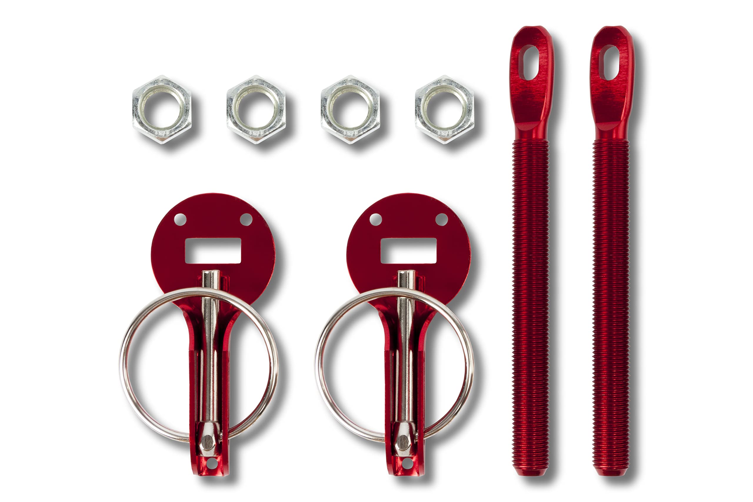 OCC MOTORSPORT BLACK KIT CLOSURE OF BONNET WITH SPRING