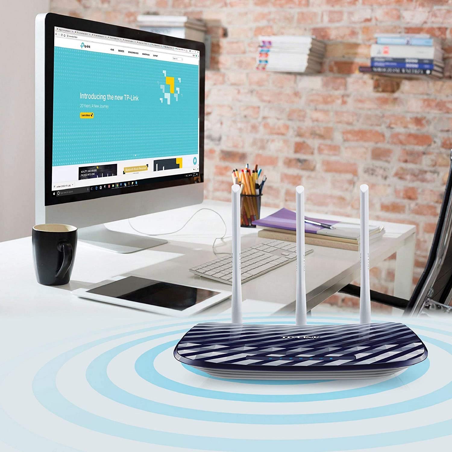 TP-Link Archer AX53 AX3000Mbps Dual-Band WiFi 6 Router, Fast Full Gigabit Ports, Ultra-Low Latency, EasyMesh Compatible, WPA3, Optimal for Gaming, Works with Alexa, Client & Server VPN