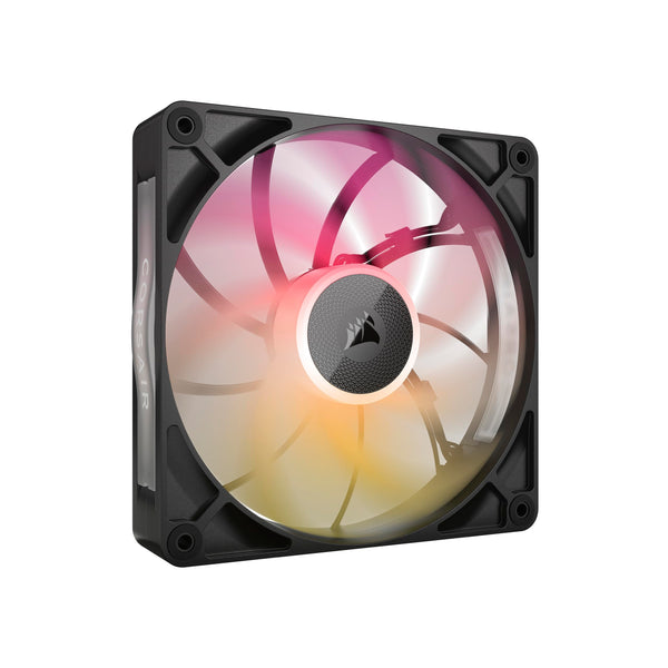 CORSAIR iCUE LINK RX120 MAX RGB 120mm PWM Thick Fans with iCUE LINK System Hub – High-Static Pressure – Magnetic Dome Bearing – Triple Pack – White
