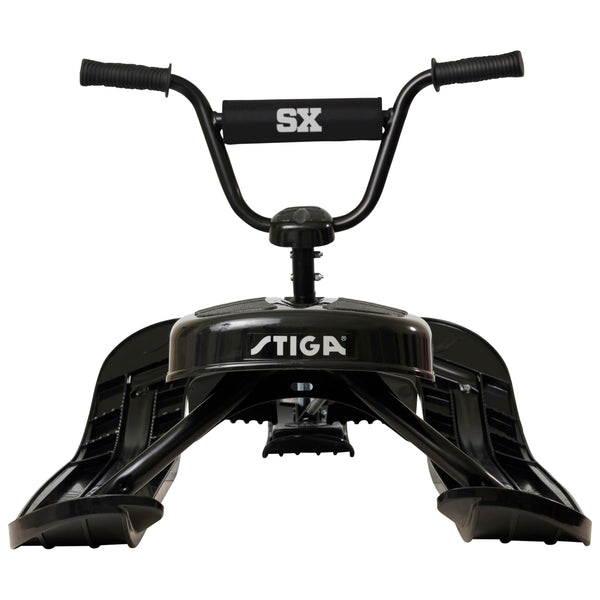 STIGA Snowracer Curve SX Racing Snow Sledge with BMX Steering Wheel and Brakes, for Children from 7 Years Old