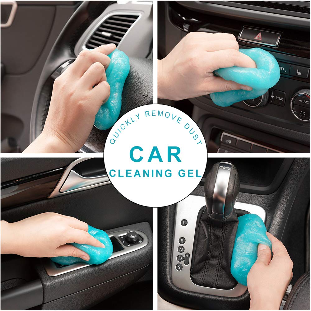 TICARVE Cleaning Gel for Car Cleaning putty Dust Cleaner Gel Car Slime Cleaner Auto Detailing Putty Car Interior Cleaner Keyboard Cleaner for Computer