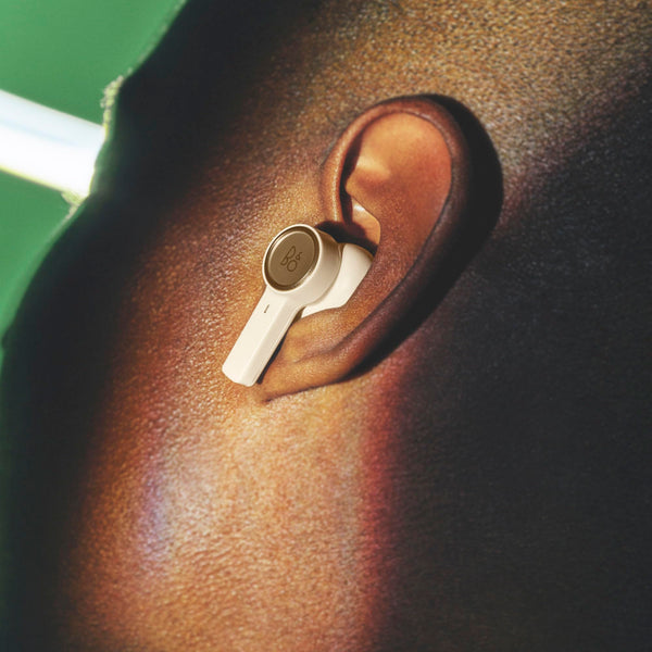 Bang & Olufsen Beoplay EX - High-end Wireless Bluetooth Noise Cancelling Earphones, Playtime Up to 28 Hours, Waterproof Wireless Earbuds for Work, Sport and Play with Charging Case - Black Anthracite