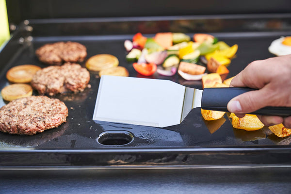 Char-Broil 140999 Griddle Gas BBQ, Cast Iron, 12.3 W, Black