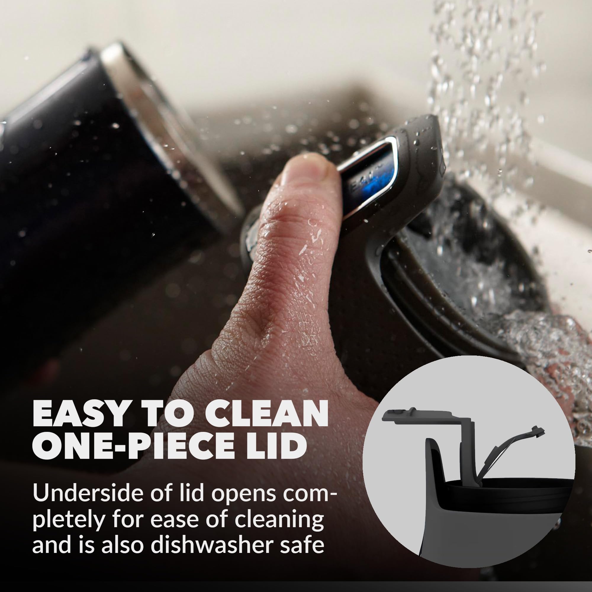 Contigo West Loop Autoseal Travel Mug, Stainless Steel Thermal Mug, Vacuum Flask, Leakproof Tumbler, Coffee Mug with BPA Easy-Clean Lid