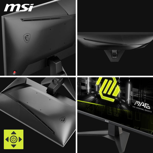 MSI G274F 27 Inch FHD Gaming Monitor - 1920 x 1080 Rapid IPS Panel, 180 Hz / 1ms, 134% sRGB Colour Gamut / G-SYNC Compatible- DP 1.2a, HDMI2.0 CEC