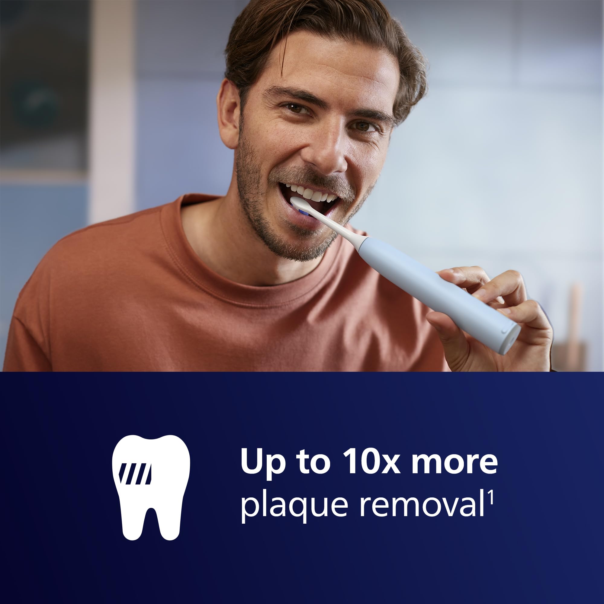 Philips Sonicare Series 7900: Advanced Whitening Sonic Electric Toothbrush with app in White, (Model HX9636/19)