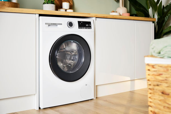 Bosch WGG24400GB Series 6, Free-Standing Washing Machine, Front Loader, A Rated, 1400 rpm, Iron Assist, Speed Programme, 9 kg, White