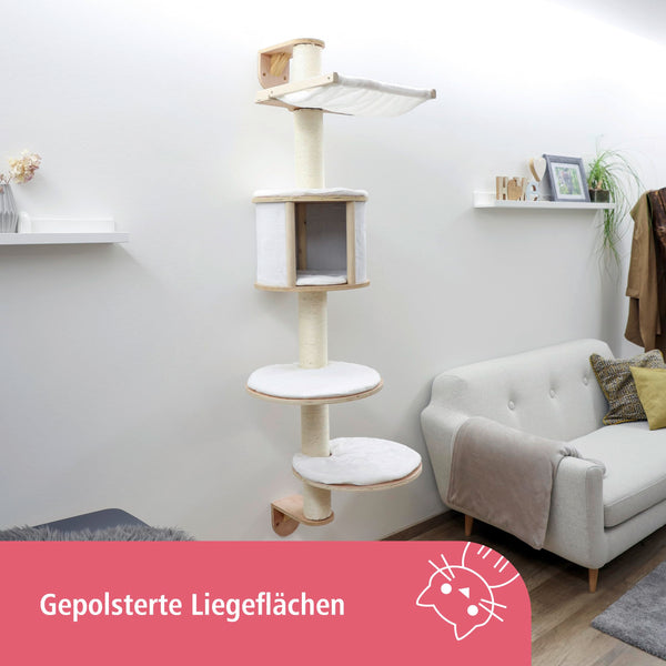 Kerbl Dolomit Cat Tree, 168 cm, White