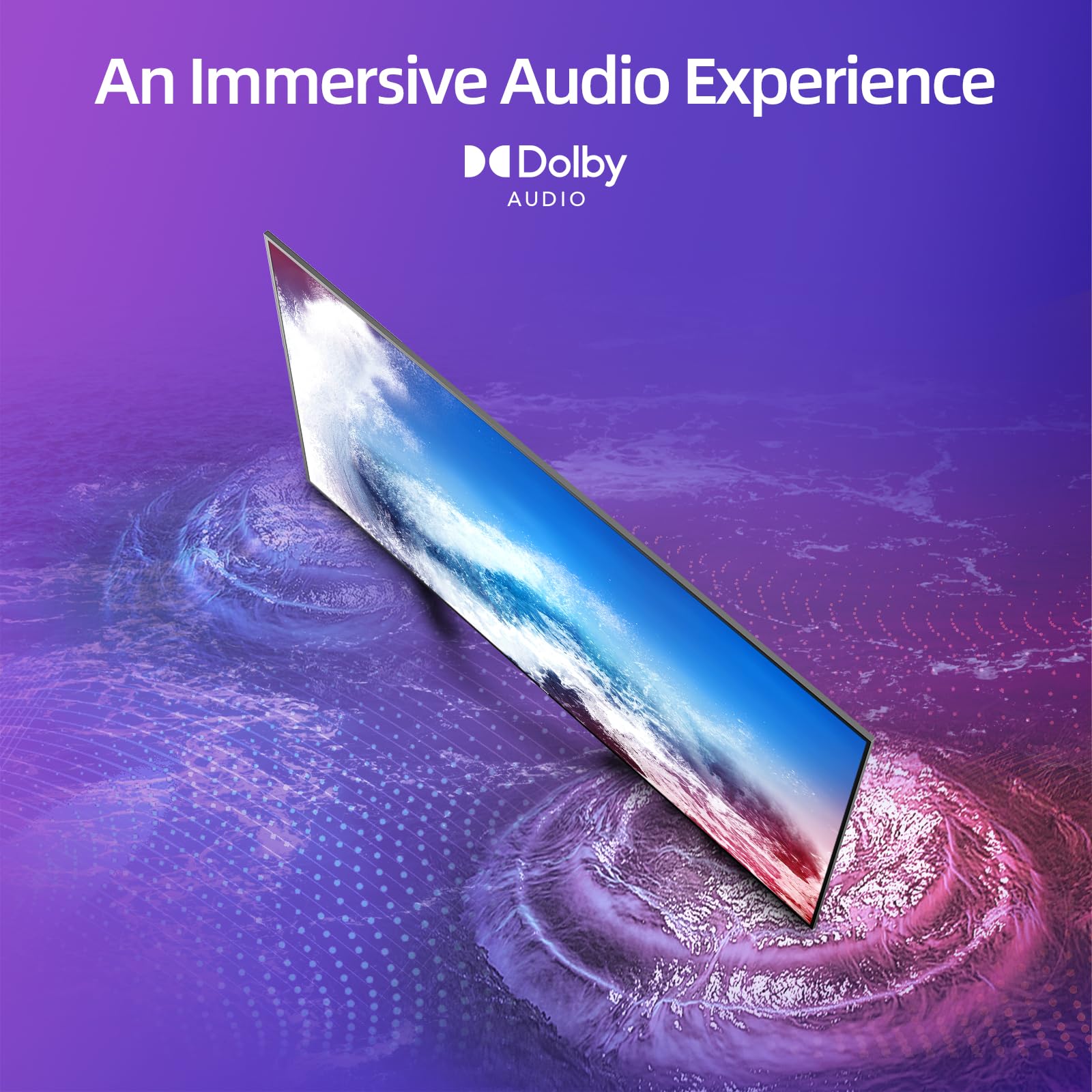 CHiQ U50QM9K 50 inch Smart QLED Roku TV, 4k UHD, HDR10 HLG, Dolby Audio, Works with Alexa, DVB-T/T2, Support Apple Air-Play, Google Assistant, Prime Video, HDMI2.1, USB2.0