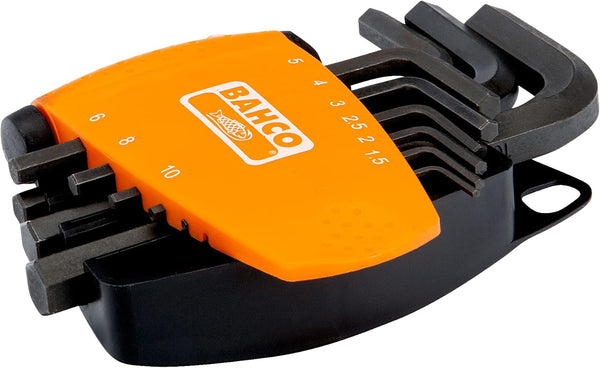 Bahco BE-9578 Hexagon Offset Screwdriver Set, Black/Orange