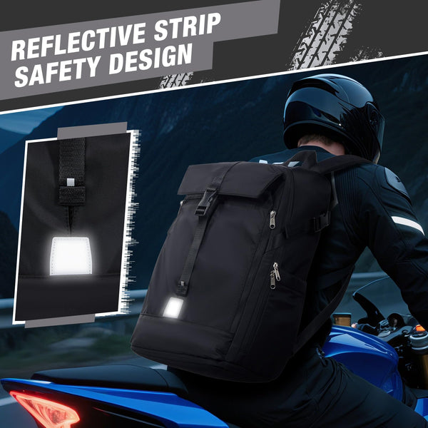 HYC00 Motorcycle Backpacks for Men Women Waterproof Motorbike Helmet Bag,Motorcycle Accessories,Motorcycle Helmet Backpack,Laptop Rucksack Travel Backpacks School Bags Hiking Treeking Rucksack Daypack