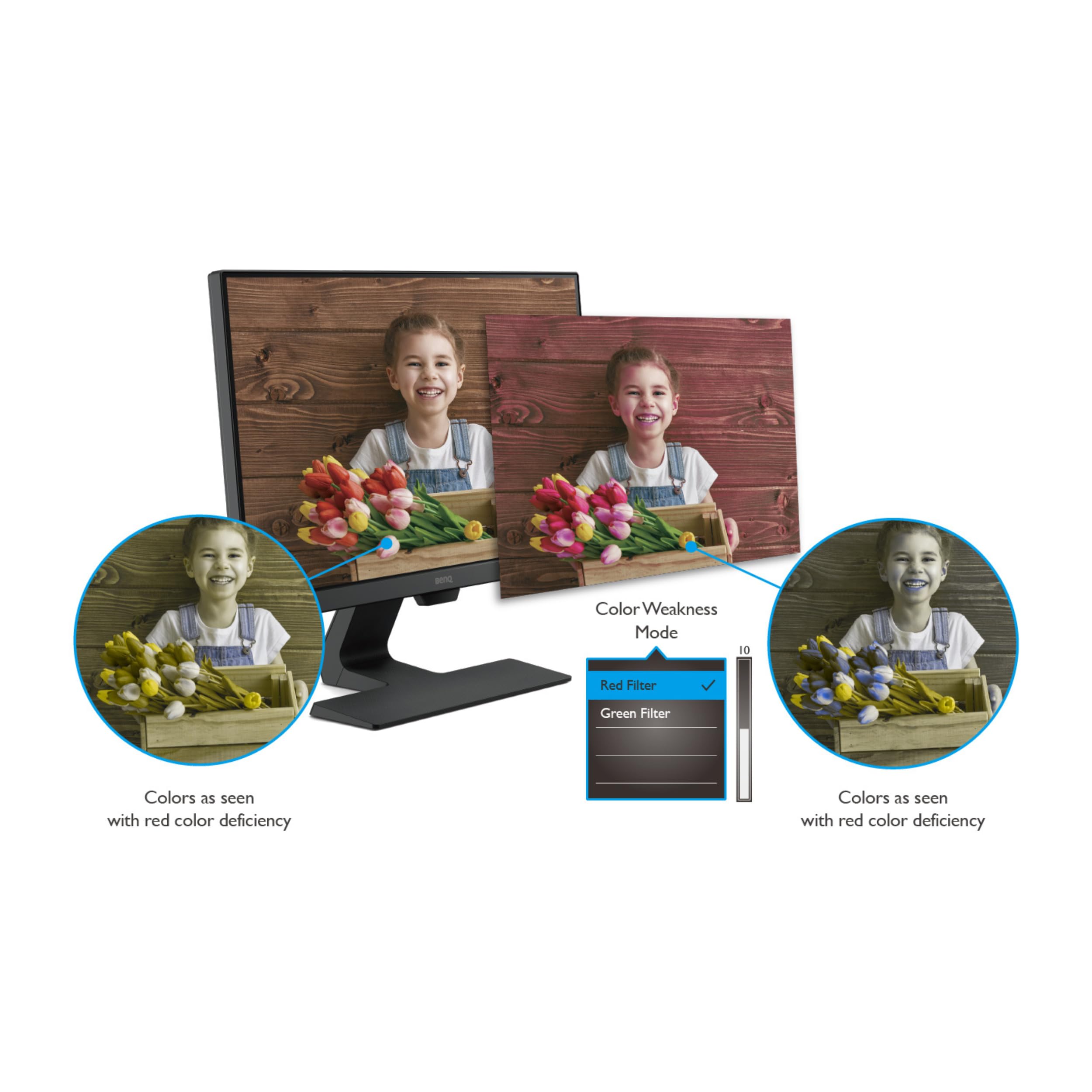 BenQ GW2790E 27 Inch Monitor, Gaming 100Hz, Full-HD, IPS, Eye-Care, HDMI, DP