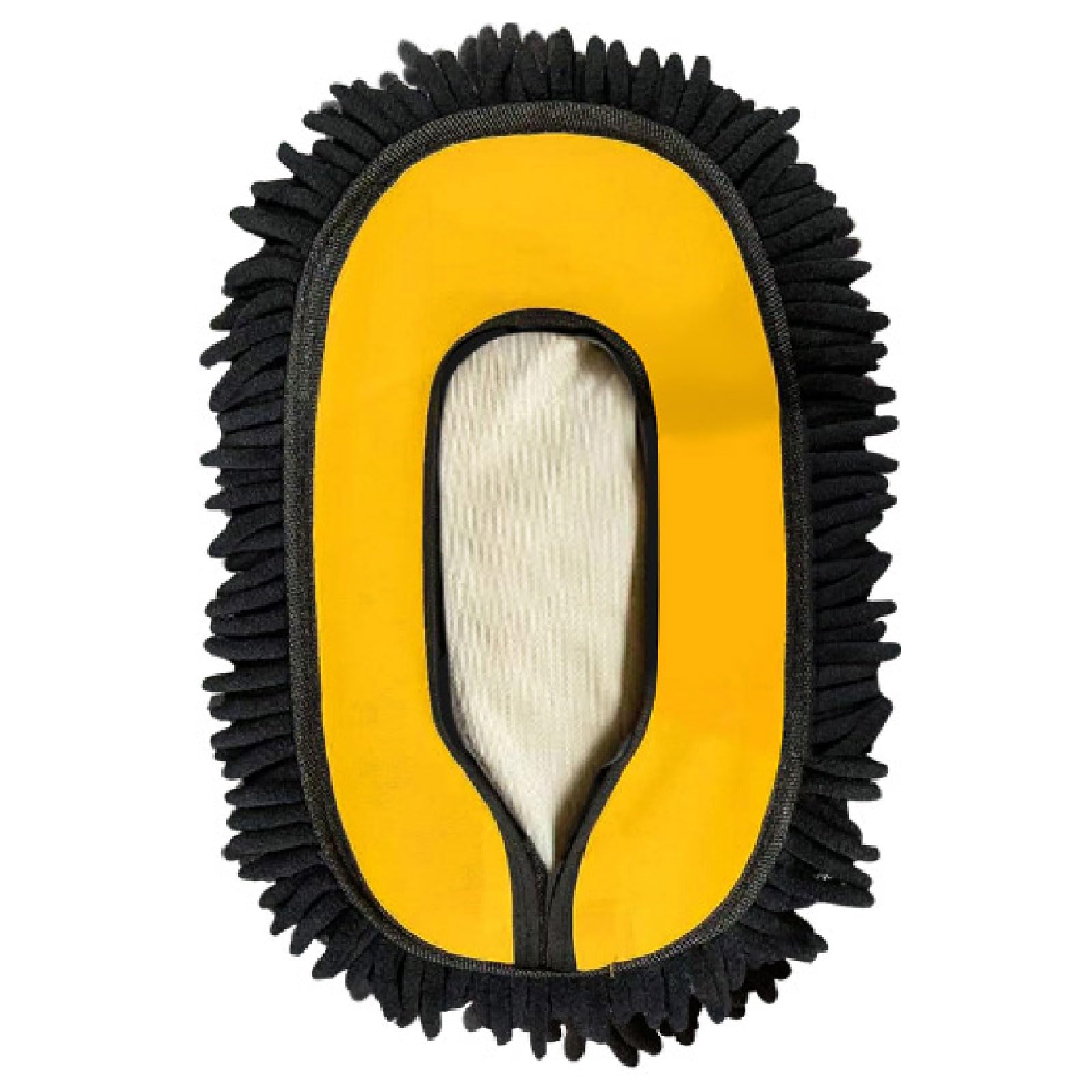 YeewayVeh Car Wash Brush, 43" Extendable Car Wash Brush Mop with Long Handle, 15 Degree Curved Soft Car Cleaning Brush kit with Extra Microfiber Brush Head for Truck SUV Cleaning, Orange