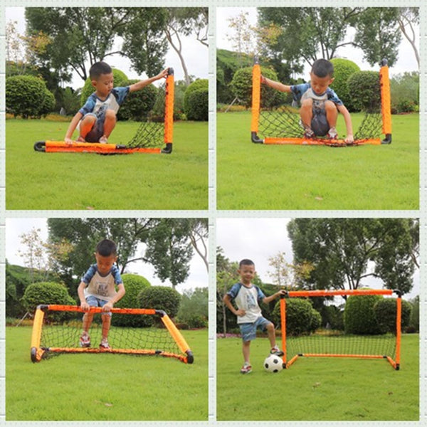 LZHDZQD Football Goal, Football Goals for Kids, Fold Up Football Goal 3FT x 2FT, Kids Football Goals for the Garden/Indoor/Outdoors, Football Gifts