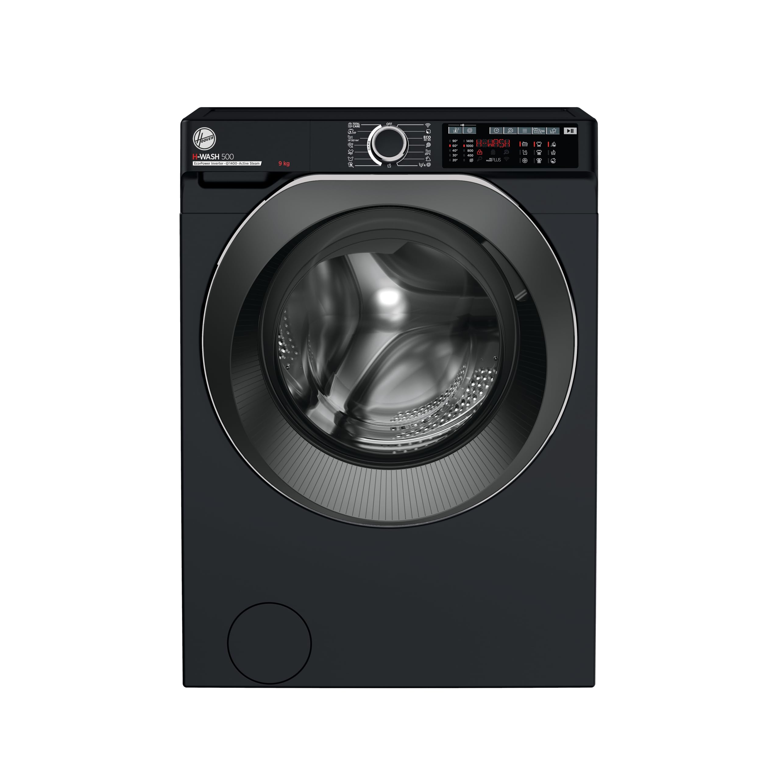 Hoover H-WASH 500 10kg Freestanding Washing Machine, 1400 RPM, A Rated, ECO‑Power Inverter Motor, hOn App, 60 Programmes, Care Dose, Power Care System, White, 60x59x85 cm ‑ HW 410AMC/1-80