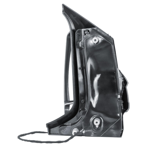 Repmacement Driver Right Side Door Wing Mirror O/S Electric and Heated Manual Folding with Textured Back Cover for Ford Transit Tourneo Custom 2015 to 2024